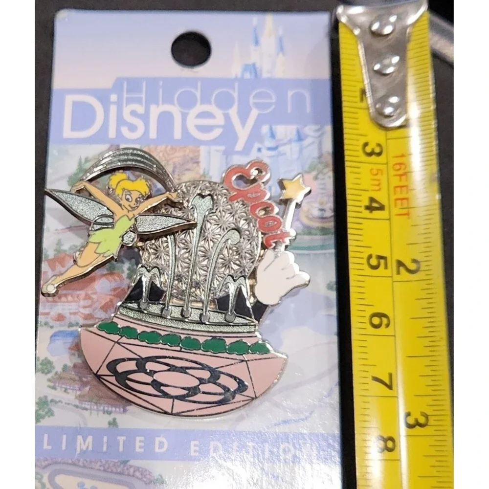 Disney‎ Trading Pin Tinker Bell Epcot Center Hidden LE 2500 Original Card 00001